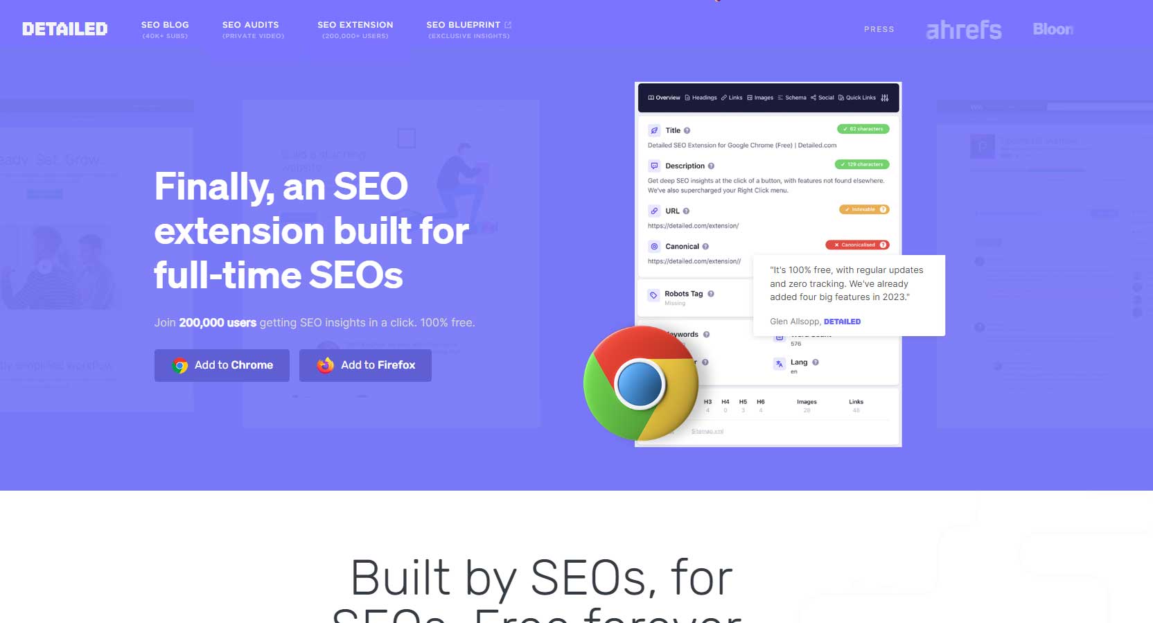 Detailed SEO extension guide